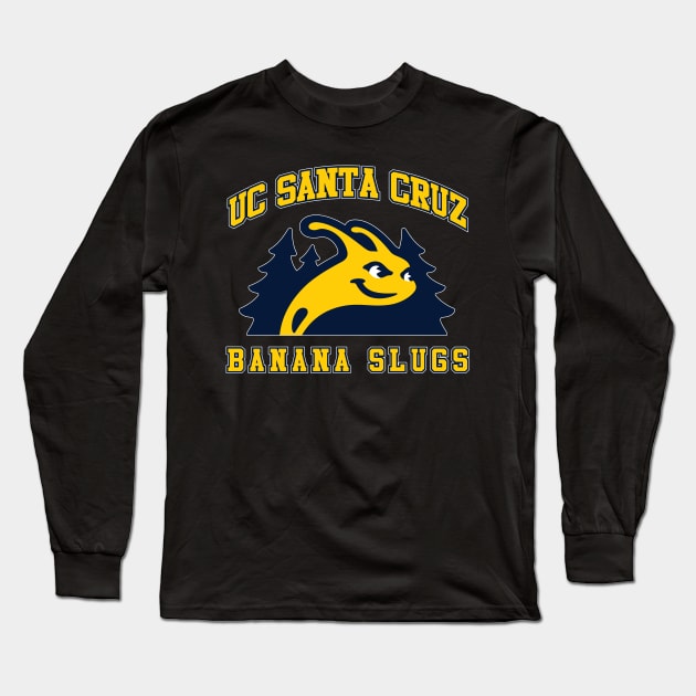 UC SANTA CRUZ BANANA SLUGS Long Sleeve T-Shirt by NOONA RECORD